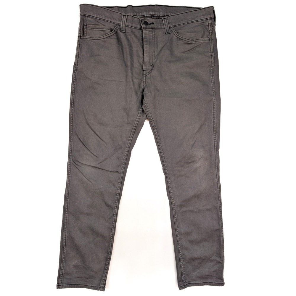 Levi's 511 Slim Fit Charcoal Wash Tapered Leg Denim Jeans Men's Size 36x30
